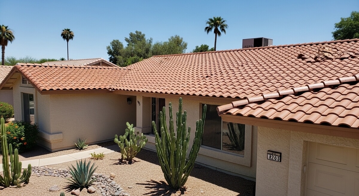 Roofing contractor ready to respond to a service call in Tempe, AZ
