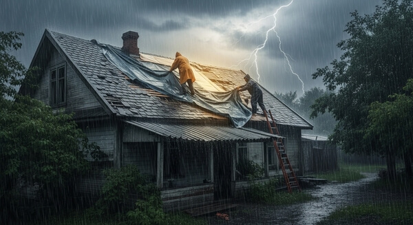 Emergency roof repair in tempe