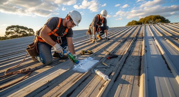 metal roof repair tempe rust leak fixing