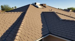 repaired roof after professional roof repair tempe