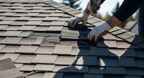 shingle roof repair tempe az damaged shingles